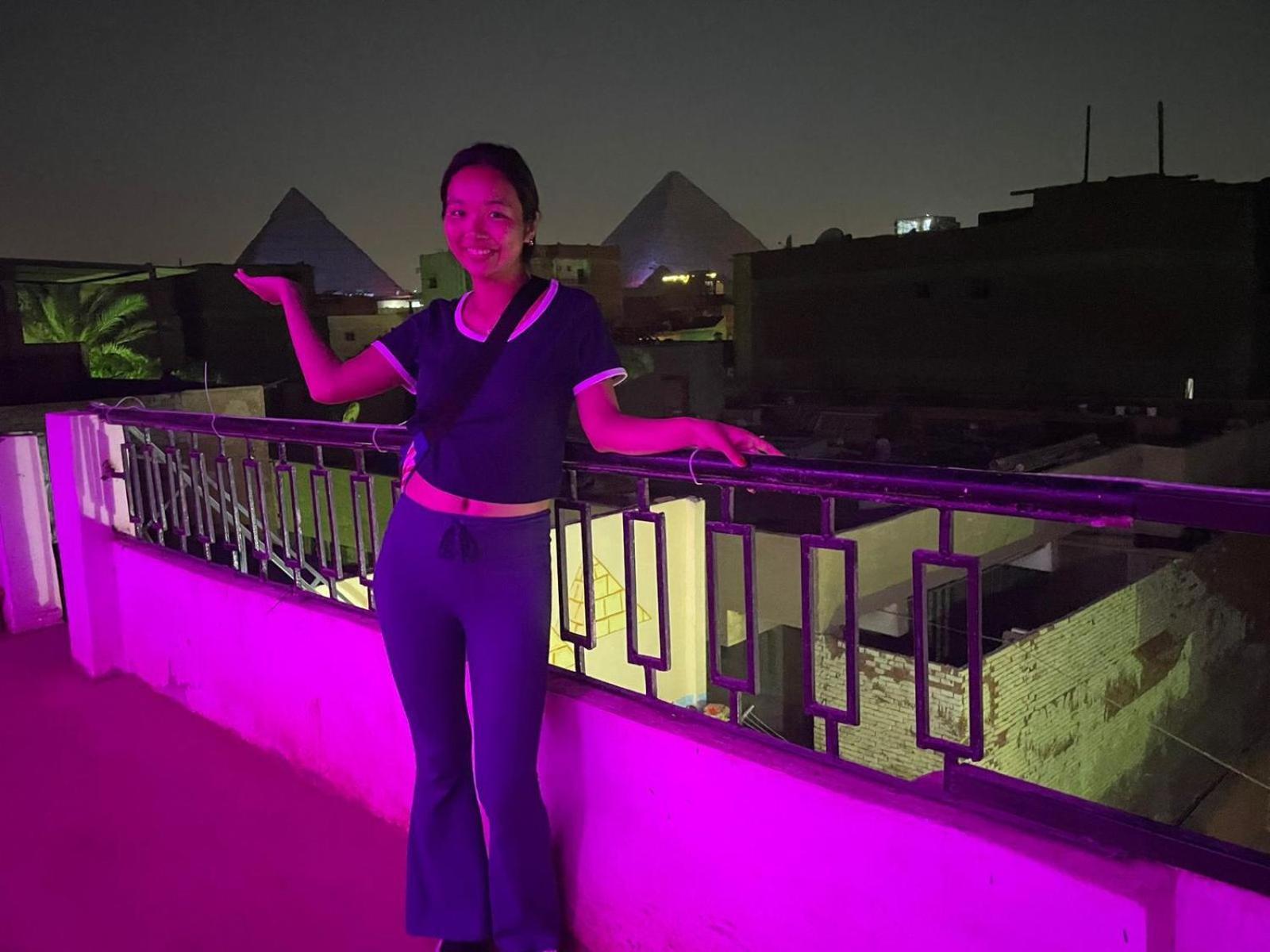 Jana Pyramids View In 3 Bed and Breakfast Kafret el-Gabal Εξωτερικό φωτογραφία