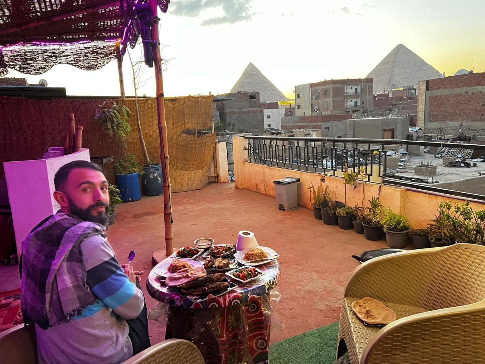 Jana Pyramids View In 3 Bed and Breakfast Kafret el-Gabal Εξωτερικό φωτογραφία