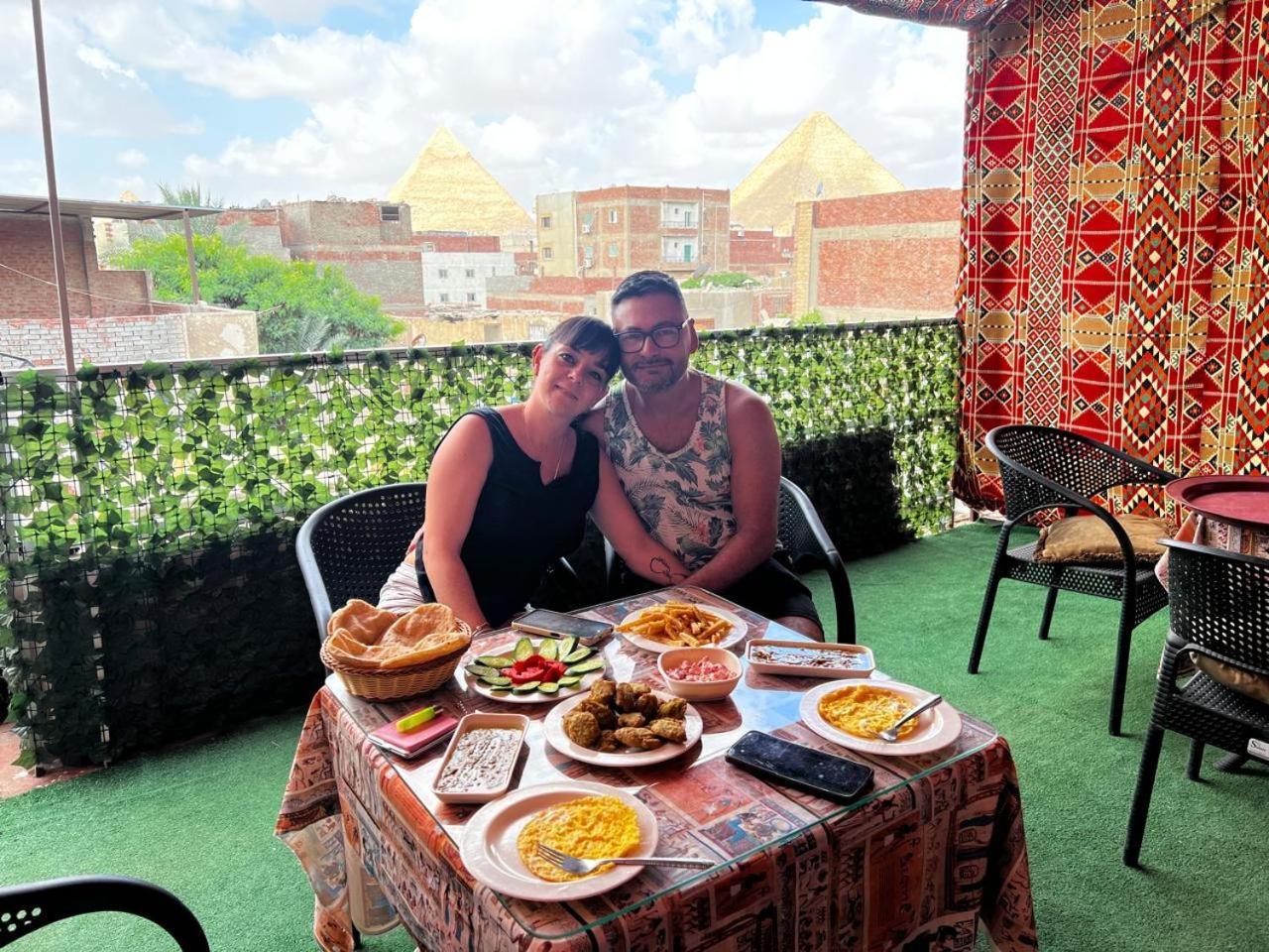 Jana Pyramids View In 3 Bed and Breakfast Kafret el-Gabal Εξωτερικό φωτογραφία