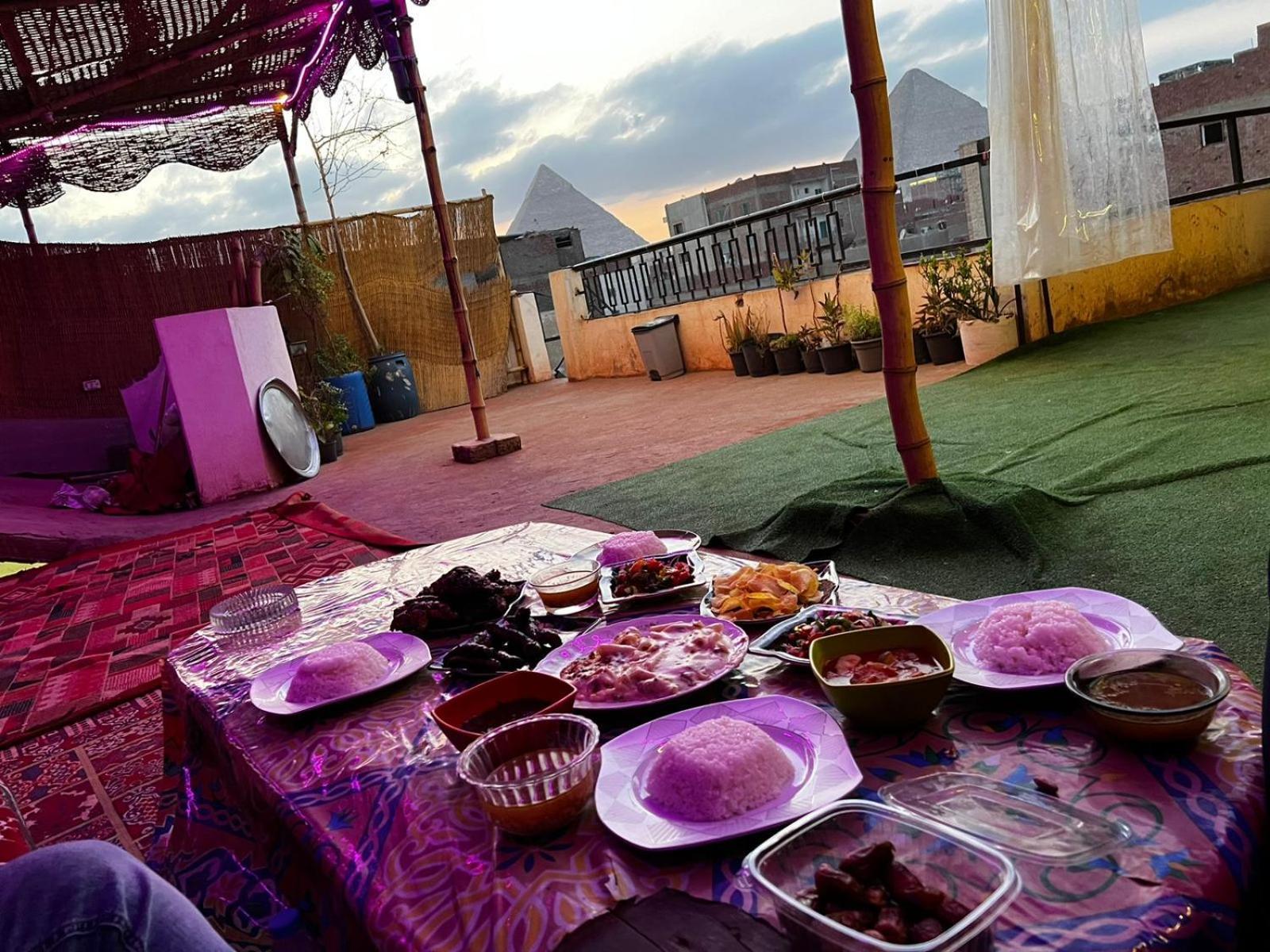 Jana Pyramids View In 3 Bed and Breakfast Kafret el-Gabal Εξωτερικό φωτογραφία