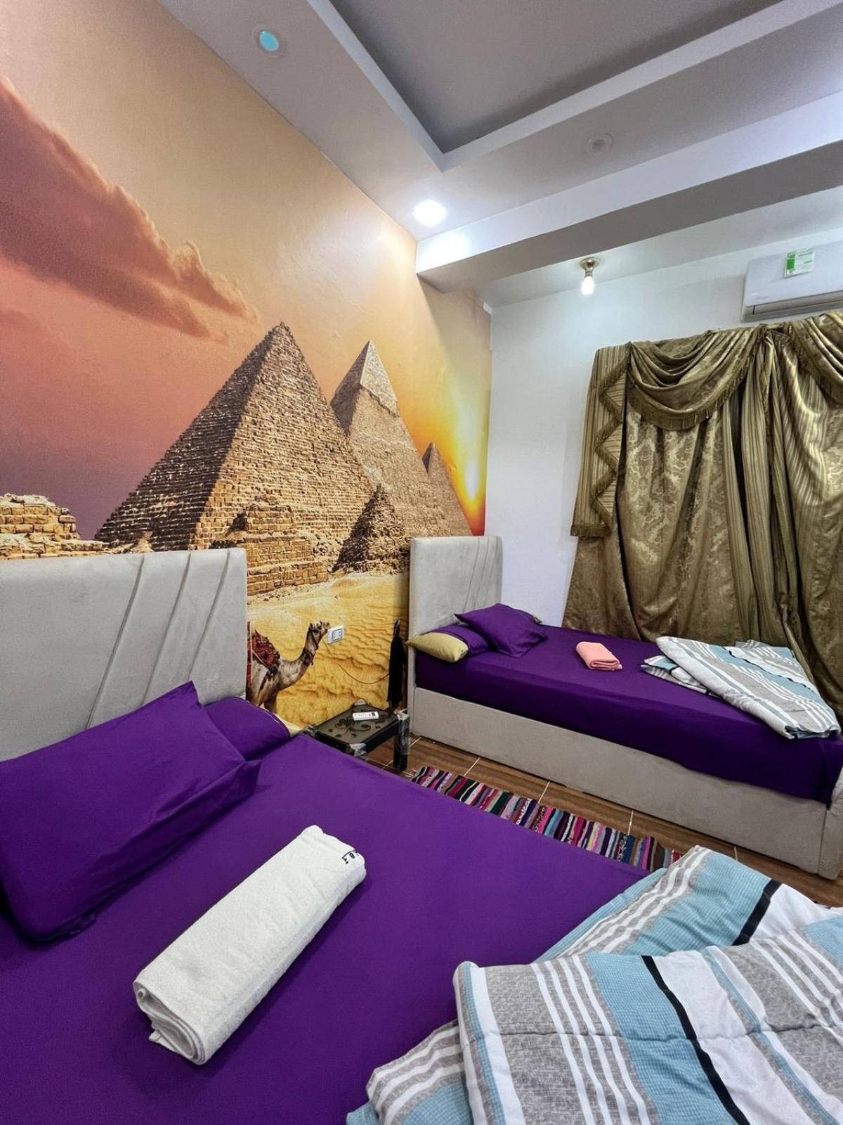 Jana Pyramids View In 3 Bed and Breakfast Kafret el-Gabal Εξωτερικό φωτογραφία