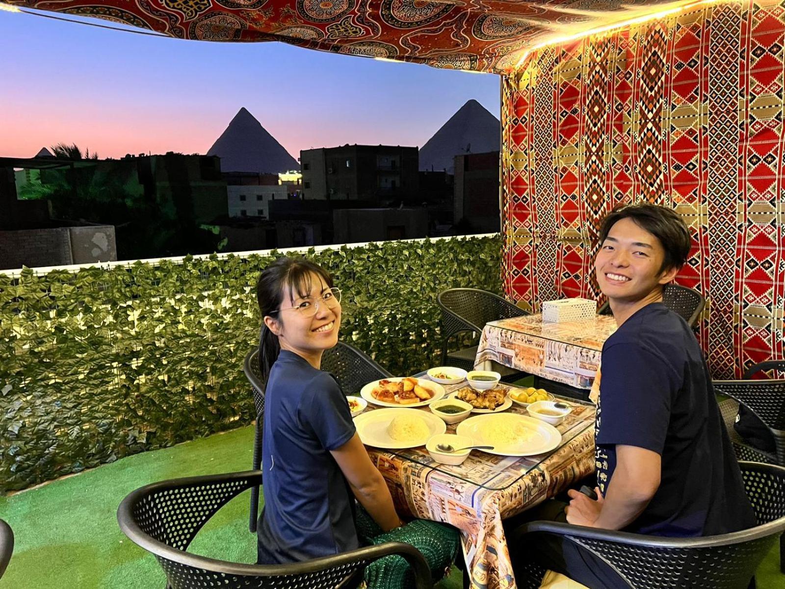 Jana Pyramids View In 3 Bed and Breakfast Kafret el-Gabal Εξωτερικό φωτογραφία