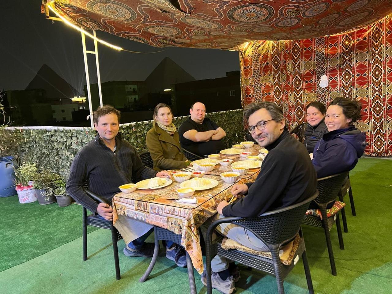 Jana Pyramids View In 3 Bed and Breakfast Kafret el-Gabal Εξωτερικό φωτογραφία